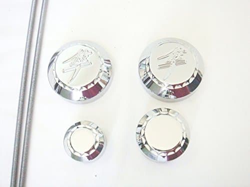 Suzuki 1300 Hayabusa Show Chrome Scale/Diamond Cut 6 Pieces Frame Plugs