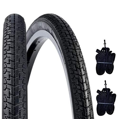 EBA28PCE 2 TIRES Black para 700 X 35 C + ROOMS Tires 28 1 5/8 3/8 City Bike Bike Trekking Road