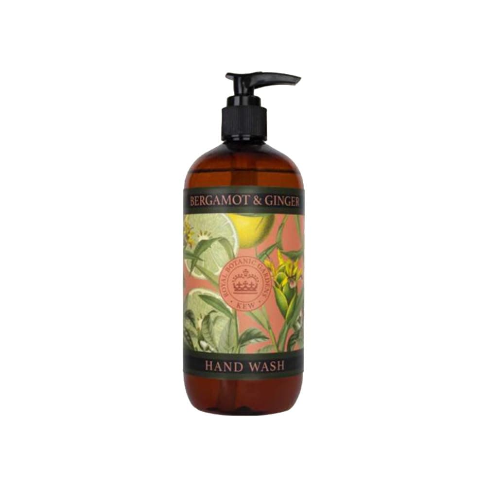 The English Soap Company, Kew Gardens Luxury Hand & Body Wash, Refreshing Hand & Body Wash with Vitamin E, Enriched with Soothing Aloe Vera,Bergamot and Ginger Scent 17 fl oz