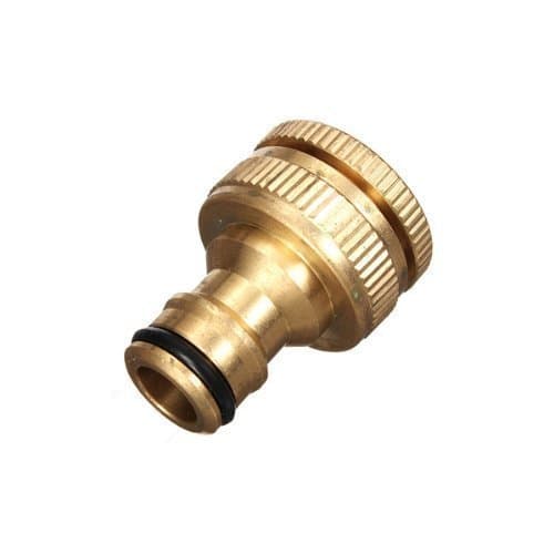 Brass Faucet Adapter, Washing Machine Tap Connector, Standard Wash Machine Faucet Adapter, Tap Connector, Household Hose Faucet Connector, Washer Tap & Hose Adaptor, Laundry Accessory Connector