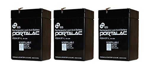 Genuine GS PORTALAC PE6V4.5F1 - 3-Pack with F2 Adaptors