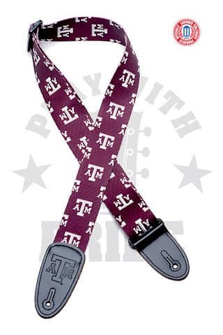Texas A&M University Guitar Strap