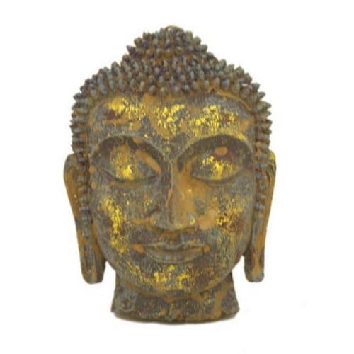 Asian Home Antique Reproduction Wall Decor Buddha Mask