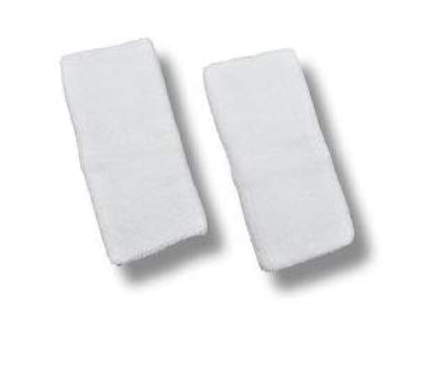 Sweat Bands for Wrists, Sports Wristbands for Men & Women, Athletic Hand Bands for Tennis, Gymnastics, Basketball, Volleyball, Baseball, Football or Gym Sport, 2-pc Cotton Arm Sweatbands 4.5"