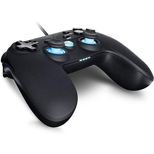 Manette de jeu Spirit of Gamer PS4 Pro Gaming pour PS4 (Noir)