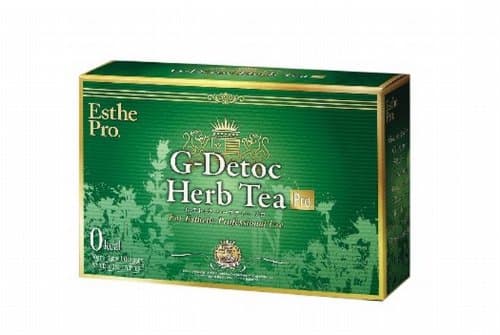 ESTHE PRO G-Detoc Herb Tea | 62 kinds of Herbs and Spices good for Detoxification | Professional Use | 10 Tea Bags (Japan Import)