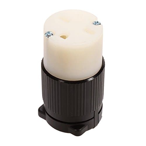 NEMA 6-15R Replacement Connector Easy Assembly - Durable Nylon Construction - WB615R - Rewireable