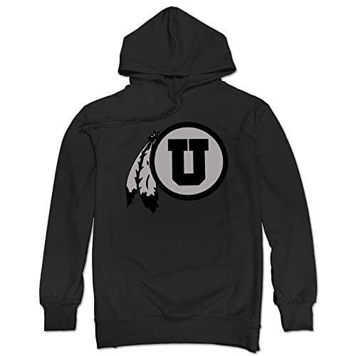 YAK Men's Utah Utes Mascot Sweatshirts Black S
