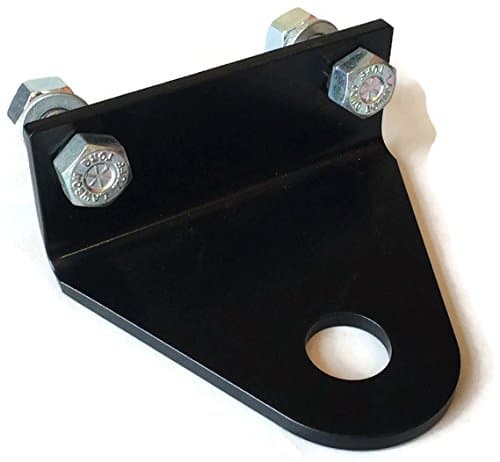 Universal Zero Turn Mower Trailer Tow Hitch 3" Mount with Bolts Fits Cub Cadet RZT42 RZT50 RZT54 2012 and Older 3/4 Pin Powder Coated