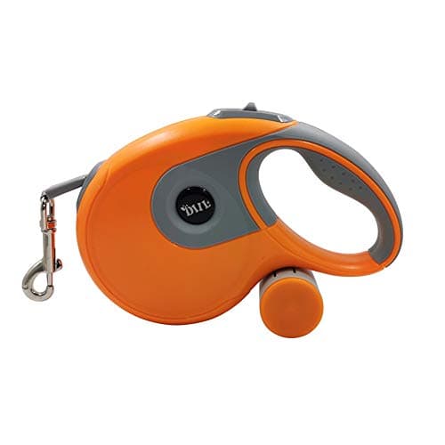 BOOB Retractable Leash for Dogs Automatic Extending Nylon Puppy Pet Dog Leashes Lead Durable Dog Walking Running Leash Rope 5m 8m Orange 8m - Garbage Box