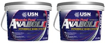 (2 Pack) - USN - Muscle Fuel Anabolic Strawberr | 4000g | 2 Pack Bundle