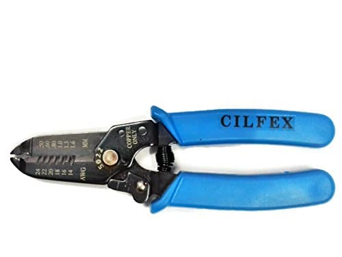 CILFEX Wire Cutter, Stripper and Cutting Tool, with Strong stripers,Blue