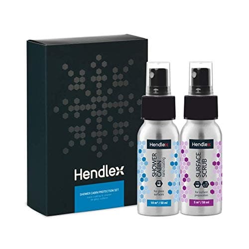 Hendlex Glass & Ceramic 100ml Universal Water Repelling Self Cleaning Hydrophobic Nano Coating Sealant Protection from Liquid (Kit)