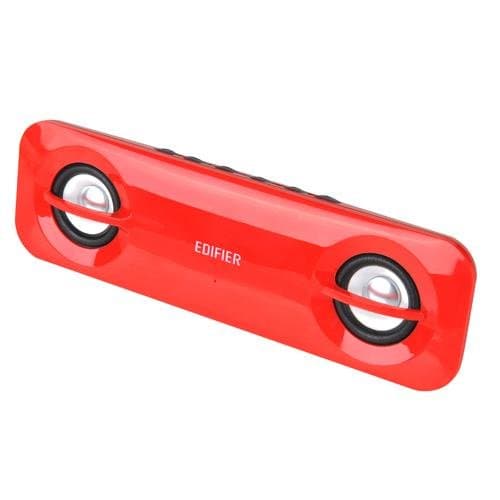 Edifier USA MP15 2.0 Portable SD Card - Red