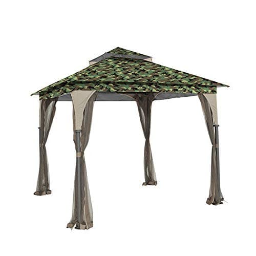 Garden Winds Replacement Canopy for L-GZ375PST-3 Gazebo - 350 - Camo Green