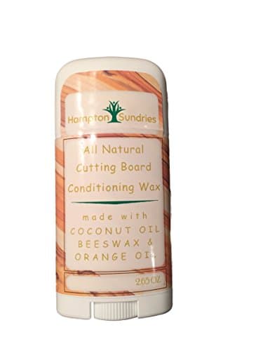 All Natural Cutting Board & Butcher Block Conditioning Wax/Seasoning Stick