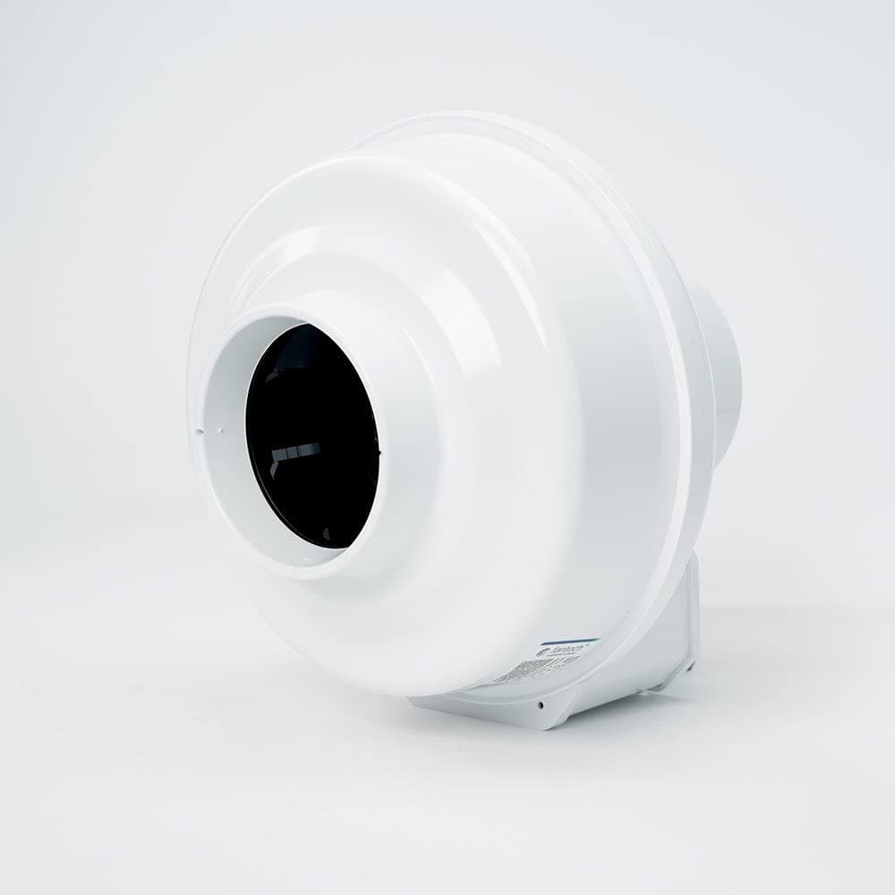 RN2 Radon Fan | 4 Inch | Quiet and Efficient Radon Mitigation | 220 Cfm White