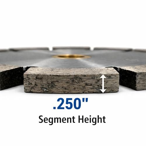 4-1/2-Inch Premium Tuck Point Diamond Blade for Mortar, Concrete, Brick - Arbor 5/8"-7/8" - Laser Welded