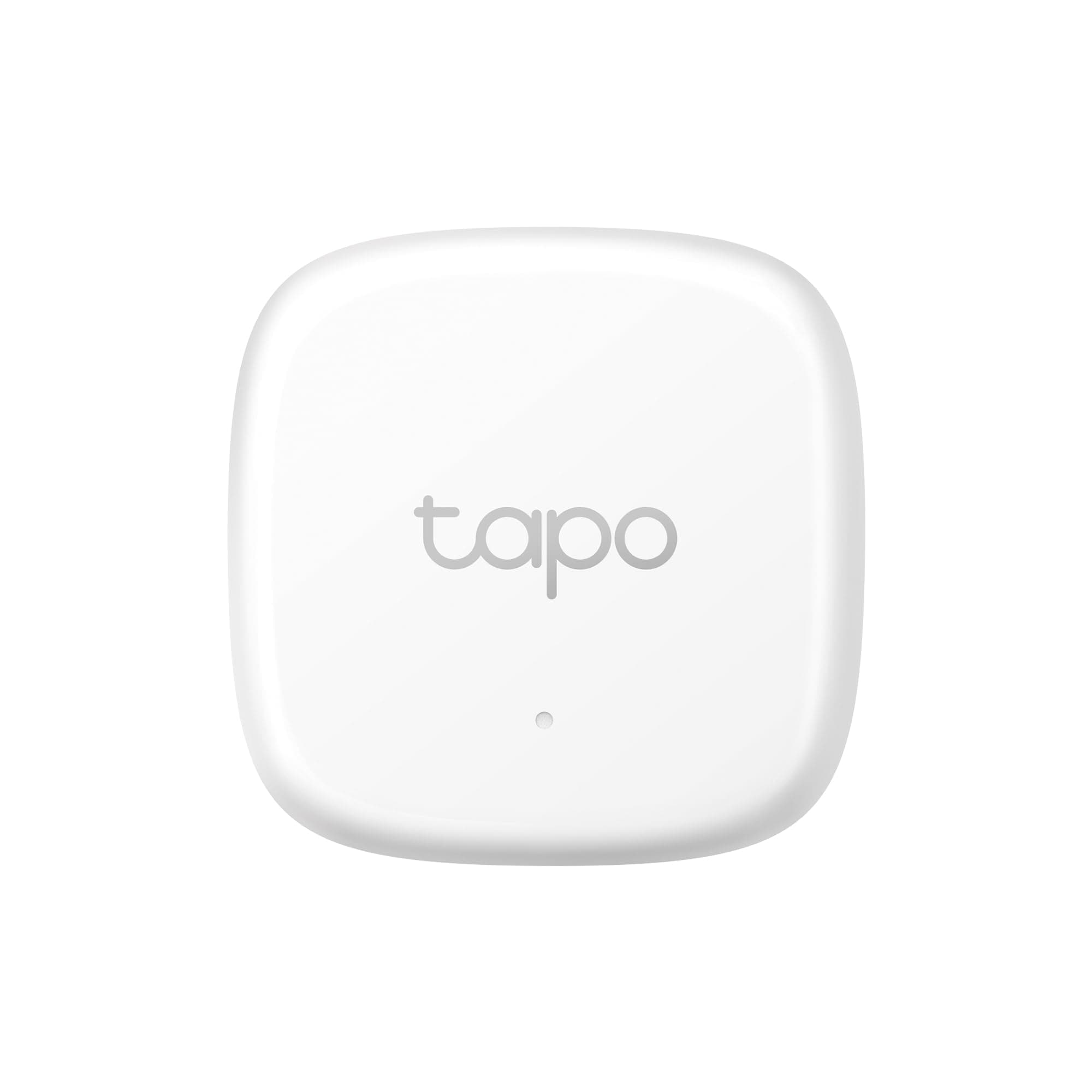 TP-Link Tapo Smart Temperature and Humidity Sensor T310, White, Requires Tapo Hub, High-Accuracy Swiss-Made Sensor, Real-Time Notifications, Free Data Storage, Long-Lasting Performance