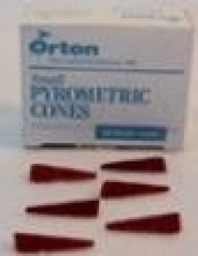 Orton small pyrometric cones for kiln sitter 05 (50)c