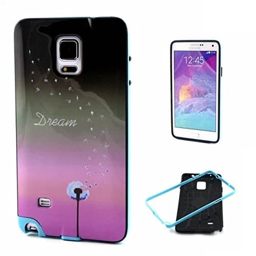 Case For Galaxy Note 4,Not 4 Case,Note 4 Hard Case,Note 4 Case Cover,Candywe Case For Samsung Galaxy Note 4,Hard Case Cover With Stand For Samsung Galaxy Note 4 002
