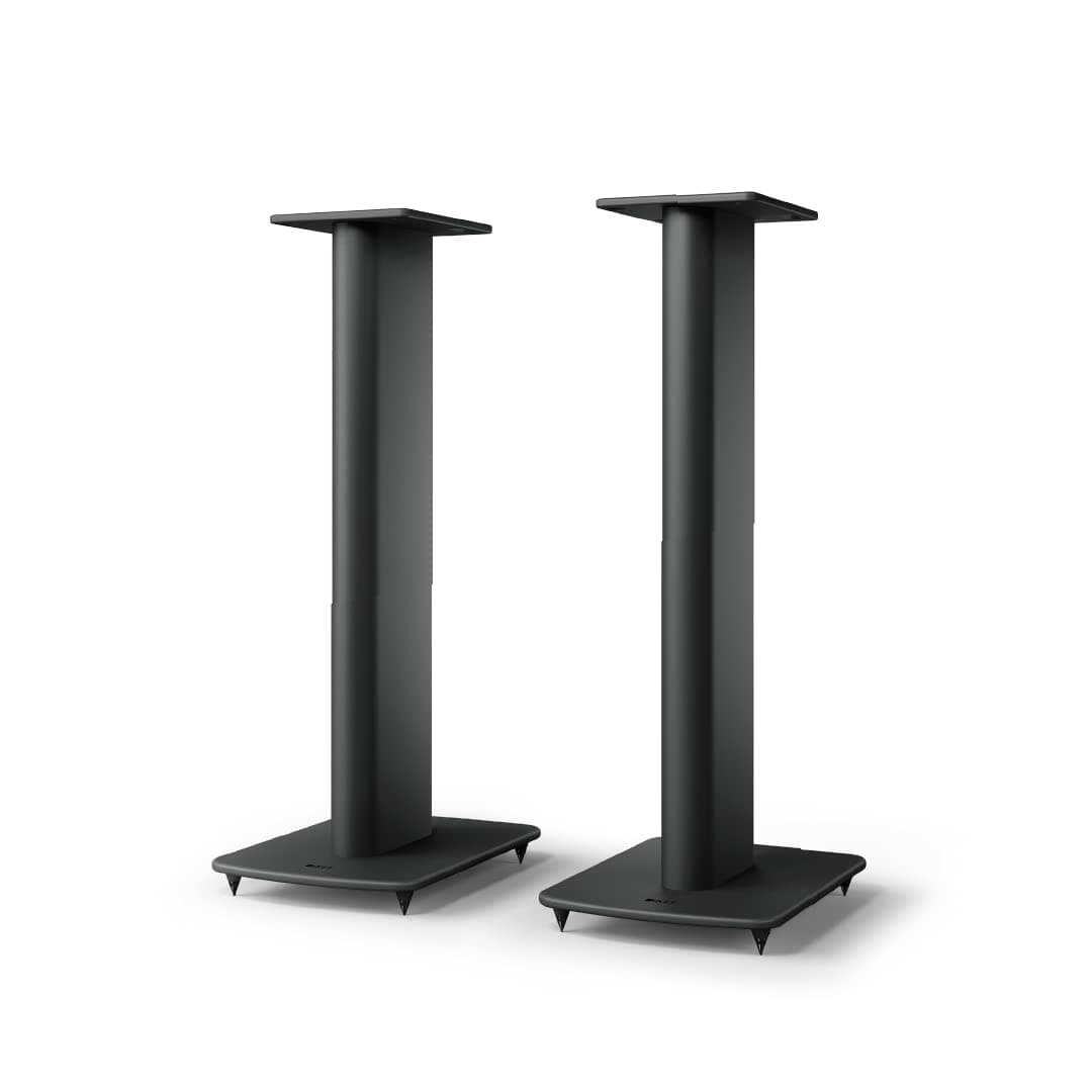 KEF LS50 Meta LS50 Wireless II S2 Floor Stand/Speaker Stand (Carbon Black)