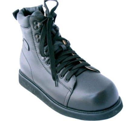 504 - Men's Supra-depth Therapeutic Boots By Apis Black - 12 6e