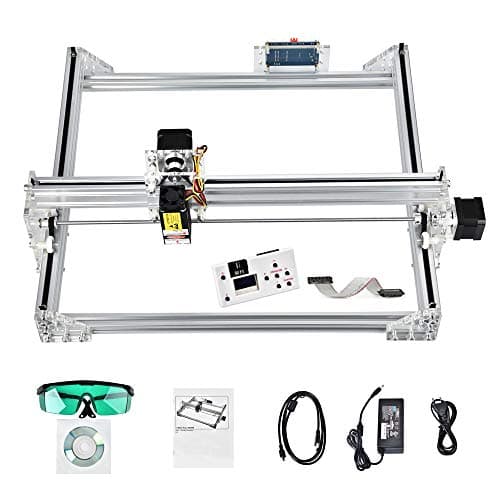 Uttiny CNC Engraving Kits, GRBL 7000mW 40x30cm 2 Axis Milling CNC Router Used As Wood Carving Machine For DIY Logo Engraving And CNC Cutting