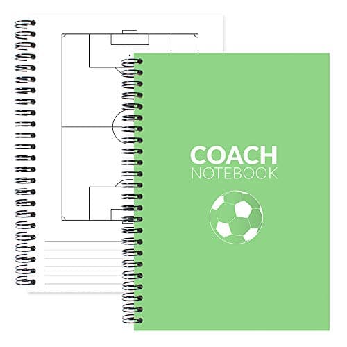 York Stationery A5 Football Coach Tactics Notebook. Office Product