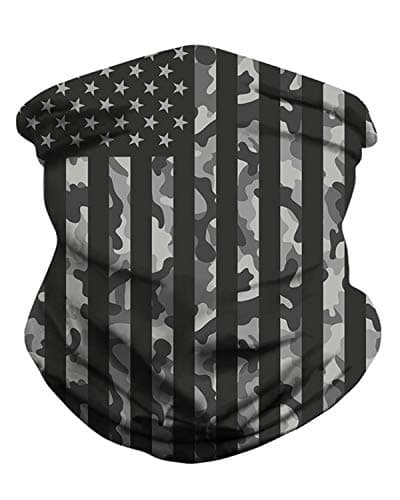 Unisex Seamless Bandana for Rave Face Bandana Dust Sun Protection Galaxy Tube Bandana Headwear Bandana for Women Men Festival Party Motorcycle Riding Fishing Outdoor American Flag…