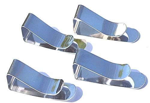 Drawing Board Steel Clips Table Cloth Holders Chrome Plated Office Supplies (8)