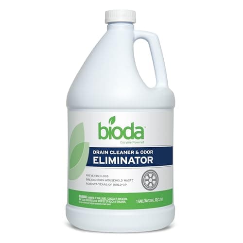 Bioda BEB-00013 Drain Cleaner & Odor Eliminator, Professional Strength, 1-Gallon