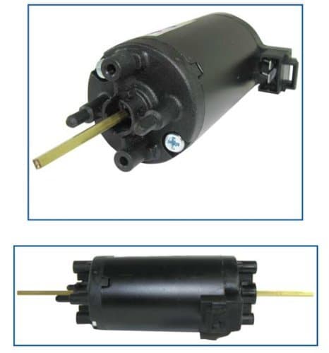 3-12VDC Gear Motor. Double Shafted Shaft Spins at 2500 Rpm Includes Removeable Shafts