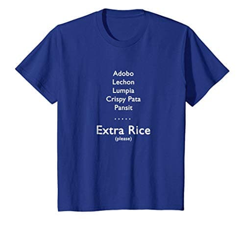 Extra Rice Food Shirt - Funny Filipino Shirt