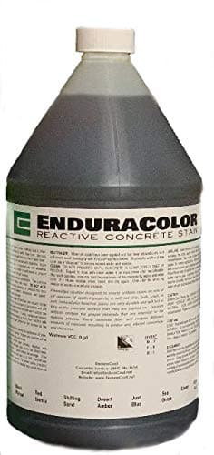 EnduraColor Reactive Concrete Stain - 1 Gallon Sea Grass
