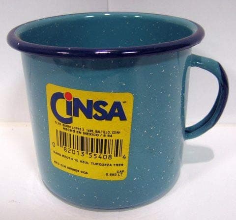 Cinsa Enamel Cookware Cup #10