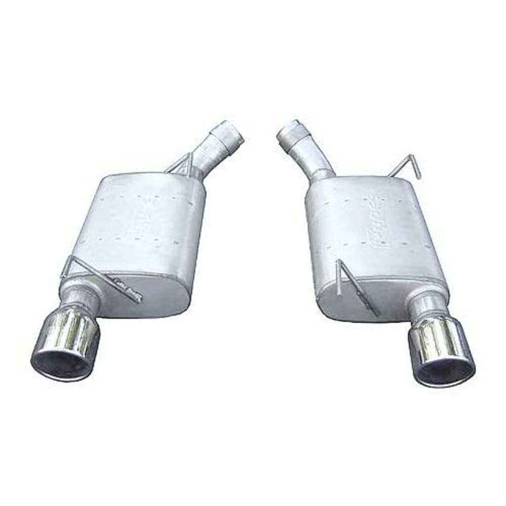 Pypes Exhaust SFM60V Violator 2-1/2" Diameter 4" Tips Stainless Steel Axle-Back Exhaust System for Ford Mustang Kit