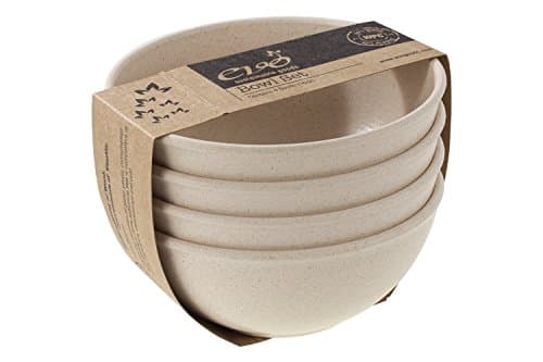 EVO Sustainable Goods 16 oz. Bowl Set, White