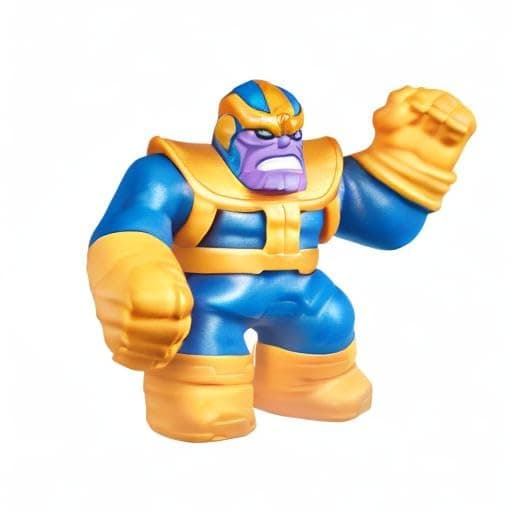 Heroes of Goo Jit Zu Marvel Hero Pack - Thanos - Squishy, Stretchy, Gooey Heroes