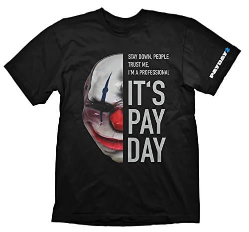 Payday 2 T-Shirt Chains Mask, XL (Electronic Games)