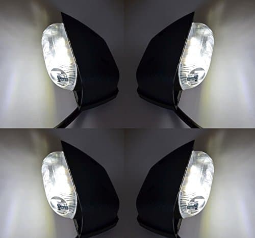 4x 12V 24V LED roof corner front outline white marker lights e-marked with plastic base truck tipper lorry caravan trailer van bus horsebox