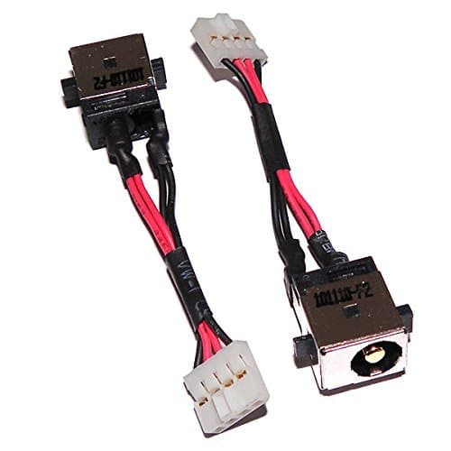 DC Power Jack Charging Port Connector Socket with Cable Harness for Toshiba Portege Z830 Z835 Z835-P330 Z835-P360 Z835-P370 Z930-S9312 Z930-S9311 Z935-P300 Z935-P390