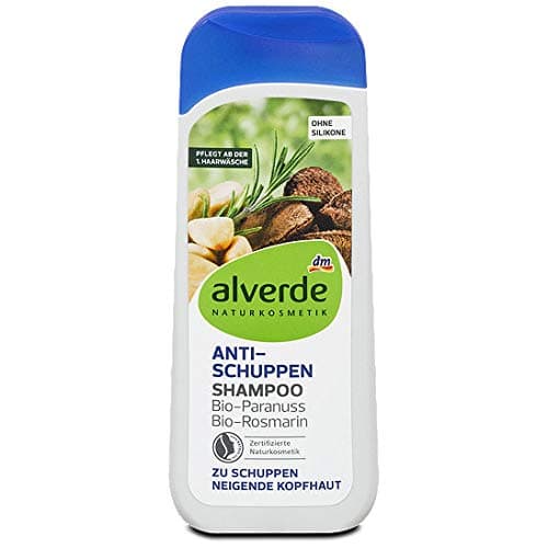Alverde Shampoo Anti-dandruff Brazil Nut and Rosemary, 200 ml (pack of 2) - German product