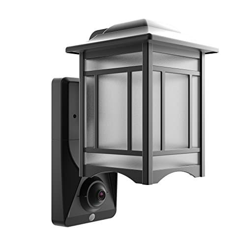 Video Camera Recorder,WiFi Security Wall Light with Motion Sensor Smart System for Home 1080P HD Video Can Work with Amazon Alexa