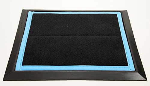 Sanistride Sports Mat Shoe Sanitizer Mat System, 1/2" deep - Rubber Base Mat with Proprietary Sanitizer Insert 1/2" Thick (3)