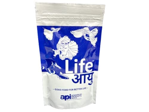 Life Aayu Pellet Fish Food for Freshwater Fishes (Small, Pack of 1)