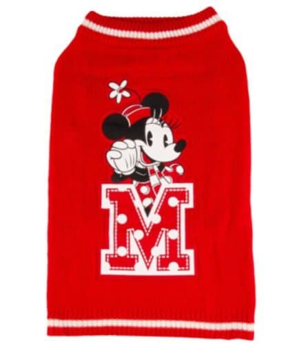 Disney Minnie Mouse Polka Dot Dog Sweater