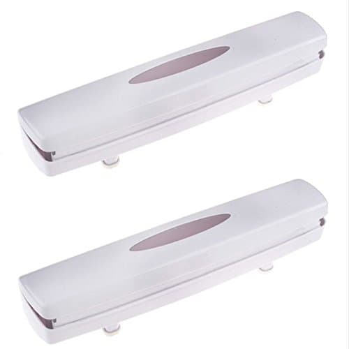 Kabalo Set Of 2 Cling Film Wrap Cutter Kitchen Foil Dispenser Storage Tool