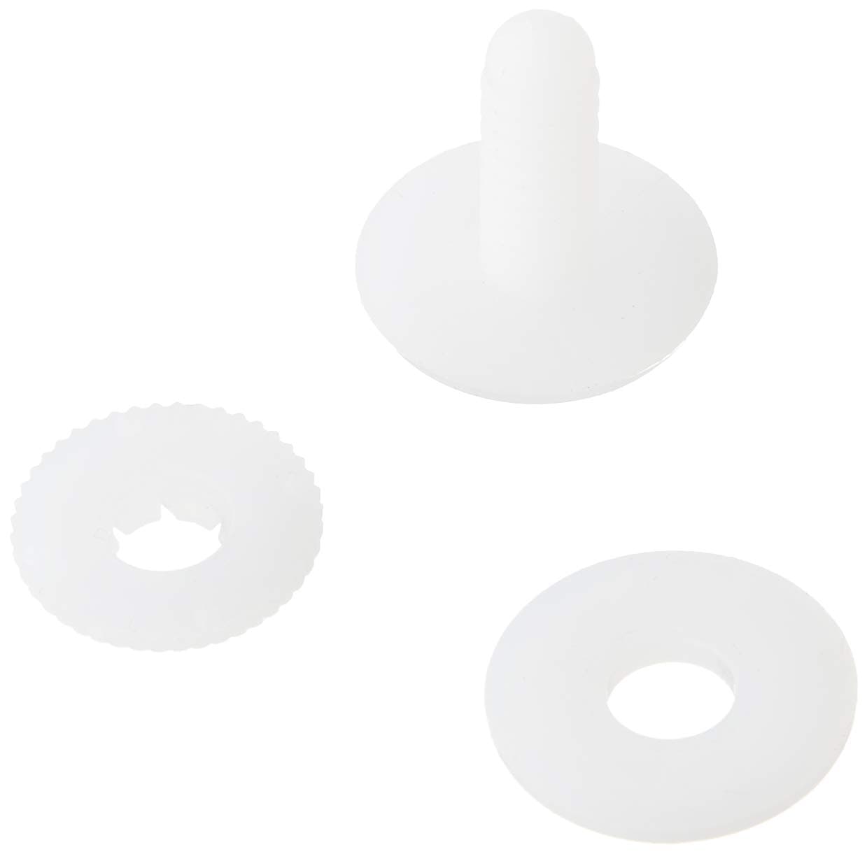 Craft Desinger PW20 Doll Joints 20Mm 12 Sets, White