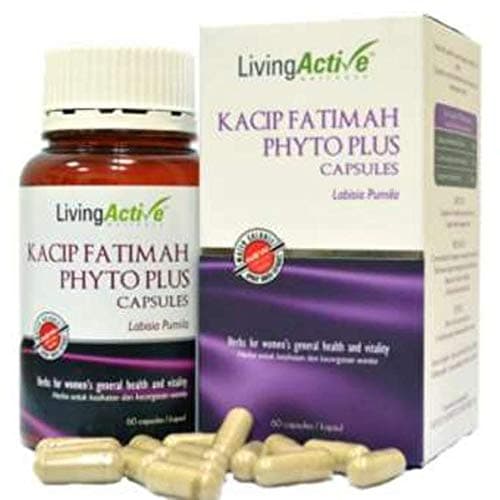 Kacip Fatimah Phyto Plus Extract (Labisia Pumila) 60 Caps / 60 Days Supply/Women’s Herbal Supplement/Vaginal & Postpartum Support